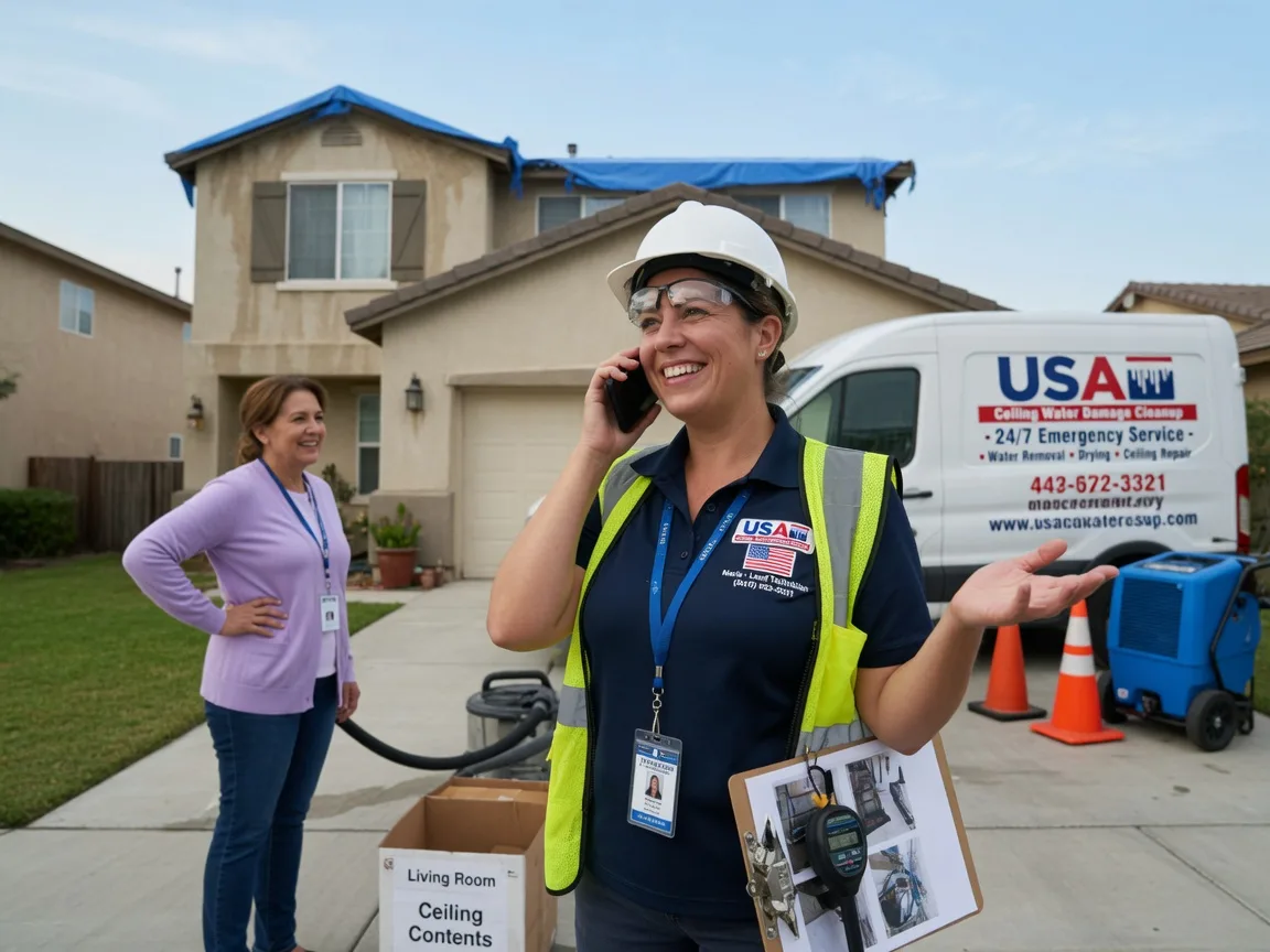 Ceiling Water Damage Restoration Countyline, OK FAQs